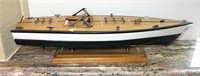 Wood Model of Speed Boat