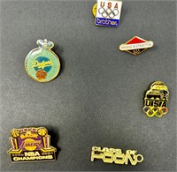 vintage olympics pins