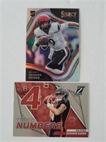 Desmond Ridder Silver and Numbers 2 Cards