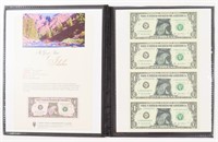 UNCUT "IDAHO" ONE DOLLAR FEDERAL RESERVE NOTES