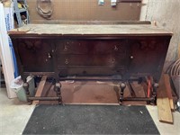 Antique furniture workbench