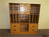 Media cabinet 45.25 X 14.5 X 48.75"H