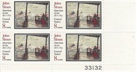 John Sloan Plate Block