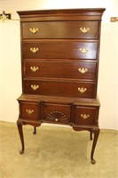 Queen Anne Style Chest on Stand