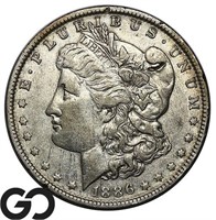 1886-O Morgan Silver Dollar, Details