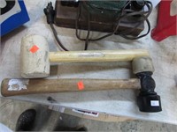 2 RUBBER HAMMERS