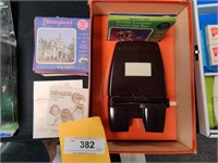 Vintage Viewmaster in box with slides, ex cond