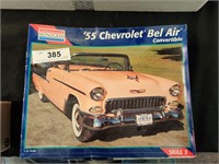 Vintage 55 Bel Air model kit, unassembled