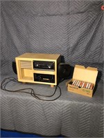 Speaker system, Cassettes, etc. Condition unknown
