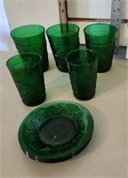 Green dishes