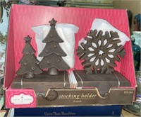 NIB Trim A Home 2pk Stocking Holders