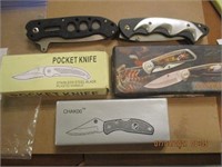 5 Knives - Chakoo, USA, Etc.