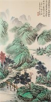 Wu Hufan 1894-1968 Chinese Watercolour Lanscape