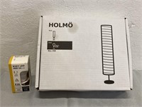 IKEA Holmo Floor Lamp W/ Ryet LED Light Bulb