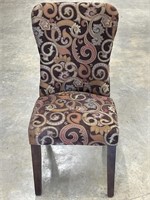 Upholstered Colorful Patterned Accent Chair