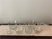 8pc glass lot