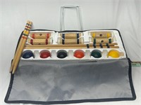 6 player wooden Croquet set