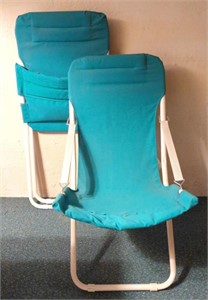 Adjustable Lodge Chairs. Bidding 1xtq