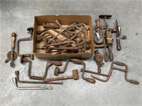 Selection of Old Tools, Drills etc