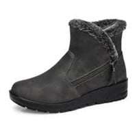 Size 9 Mifater Winter Boots for Women Side Zipper