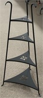 41" Tall 3 Legged Decorative Shelf Stand