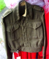 U74- C W A C BATTLEDRESS  WW II  TUNIC