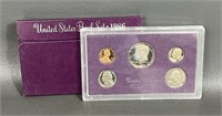 1986 United States "S" Mint Proof Set