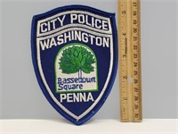 Washington Pennsylvania Police Patch