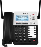 AT&T SynJ SB67158 DECT 6.0 4-Line Corded/Cordless