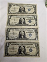 4-1957 & 1957B One Dollar Silver Certificates