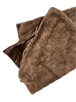 Brown Throw Blanket