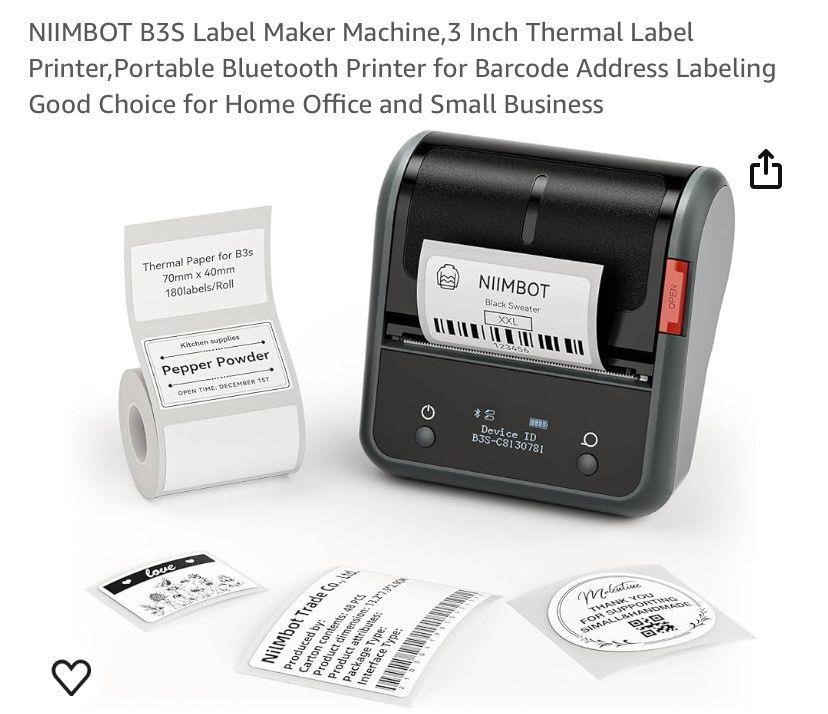 NIIMBOT B3S Label Maker Machine