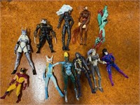 Lot of X-Men action figures
