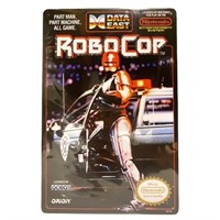 Robocop Nintendo Video game cover art tin, 8x12,