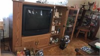 Entertainment center 58in w x 18in d x 51in
