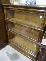 4 SECTION BARRISTERS BOOKCASE