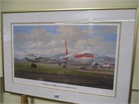 50TH ANNIVERSARY OF AIR CANADA PRINT