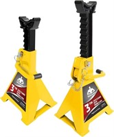 Jack Boss Car Jack Stands 3 Ton 6600lb Pair