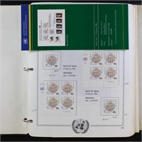 United Nations Stamps Mint LH, Covers, etc on Whit