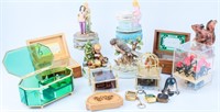 Large Lot of Music Boxes