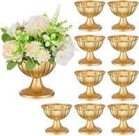 B910 Sziqiqi Gold Flower Arrangement Pots