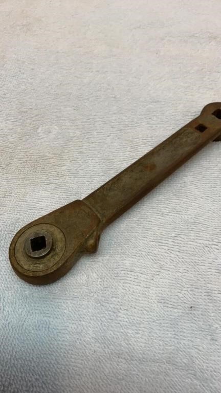 Antique Walden Worcester ratchet 1/4 drive