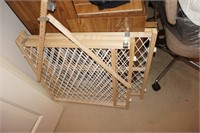 Two Wooden Baby Gates