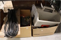 EXTENSION CORDS, TOTE, FILES, GREASE GUN & HAMMERS