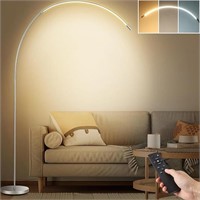Led Arc Floor Lamp For Living Room With Remote
