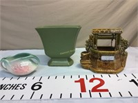 3 Pieces of Mc Coy pottery