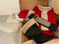 Christmas Corduroy Santa Claus Suit From Surplus
