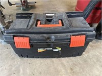 Black and decker toolbox and contents