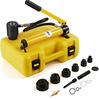 VEVOR 10 Ton Hydraulic Knockout Punch Kit, 1/2"