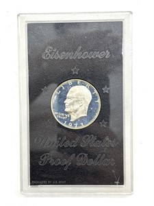 1973 Eisenhower Silver Dollar, Proof